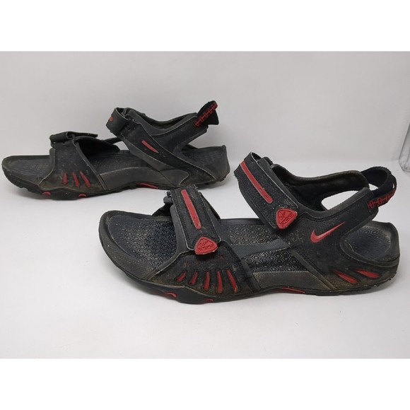 Nike ACG Santiam 4 Sport Sandals 312839-001 Men Size‎ 12 Black Red Vintage 2011 main image 6